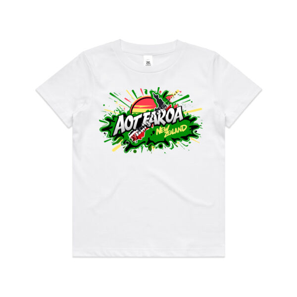 AOTEAROA GRAPHIC TEE GREEN Thumbnail