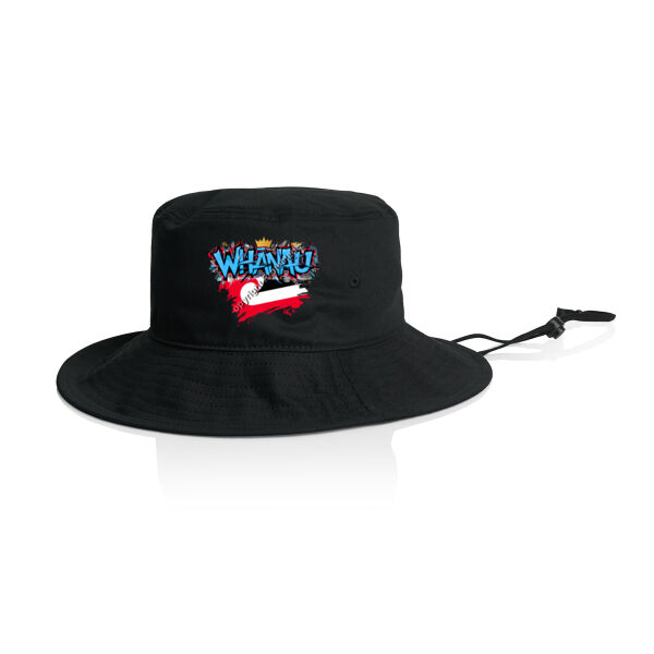 WHANAU GRAPHIC BLUE HAT Thumbnail