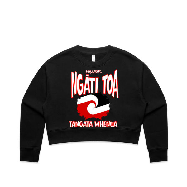 Ngaati Toa Tee - AS Colour / Wo's RELAX CROP CREW Thumbnail