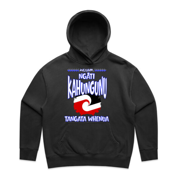 Ngaati Kahungunu Tee - AS Colour / Wo's RELAX FADED HOOD Thumbnail