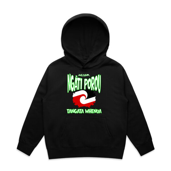 Ngaati Porou Tee - AS Colour / KIDS RELAX HOOD Thumbnail