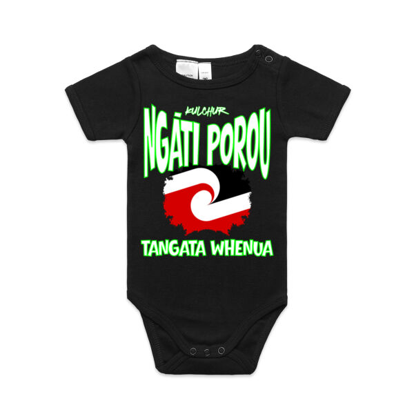 Ngaati Porou Tee - AS Colour / ORGANIC MINI-ME ONE-PIECE Thumbnail