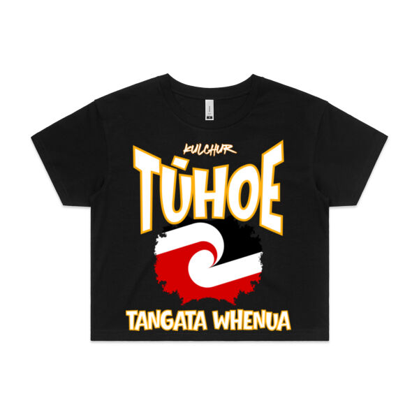 Tuhoe Tee - AS Colour / Wo's CROP TEE Thumbnail