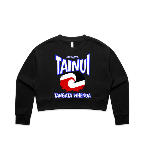 Tainui Tee - AS Colour / Wo's RELAX CROP CREW Thumbnail