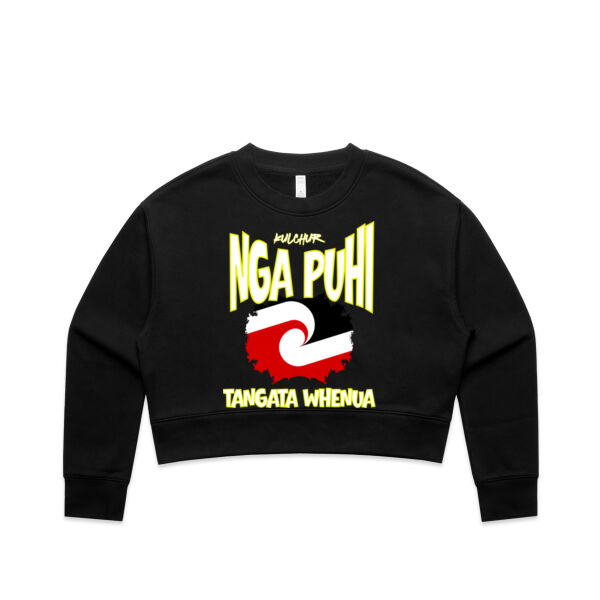Nga Puhi Tee - AS Colour / Wo's RELAX CROP CREW Thumbnail
