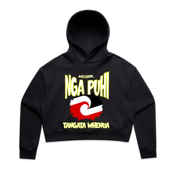 Nga Puhi Tee - AS Colour / RELAX CROP HOOD Thumbnail