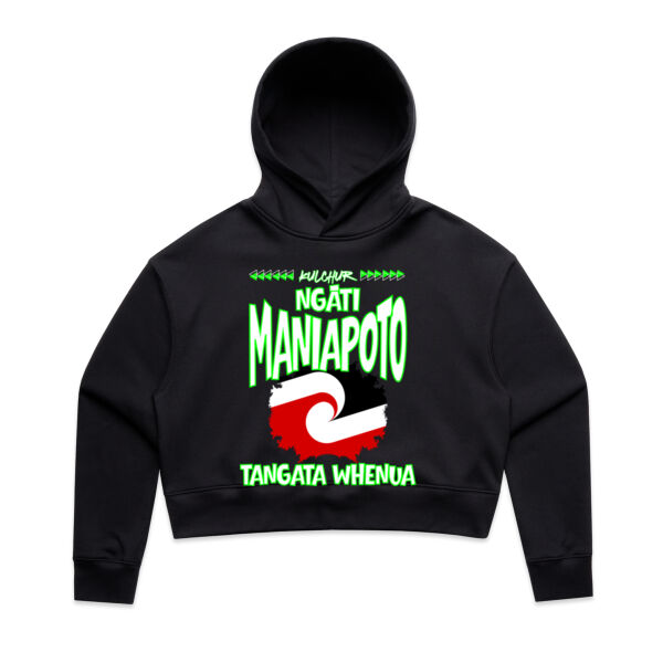 Ngaati Maniapoto Tee - AS Colour / RELAX CROP HOOD Thumbnail
