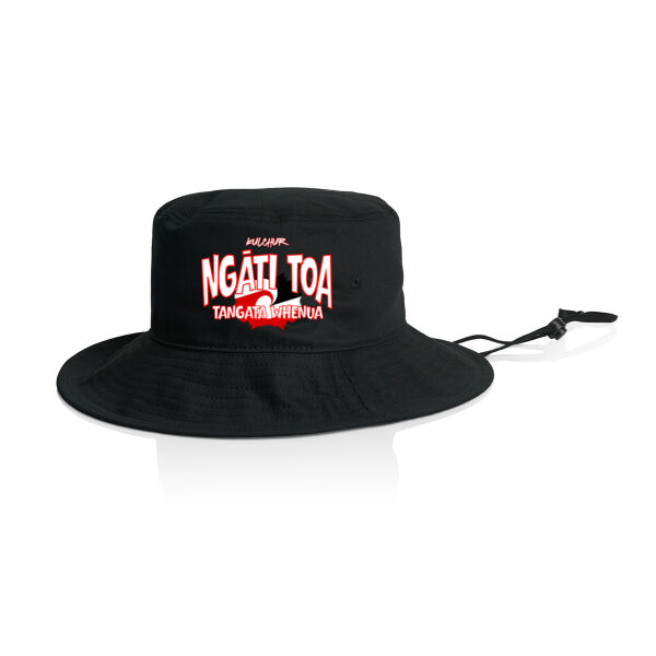 Ngaati Toa  - AS COLOUR /WIDE BRIM BUCKET HAT Thumbnail