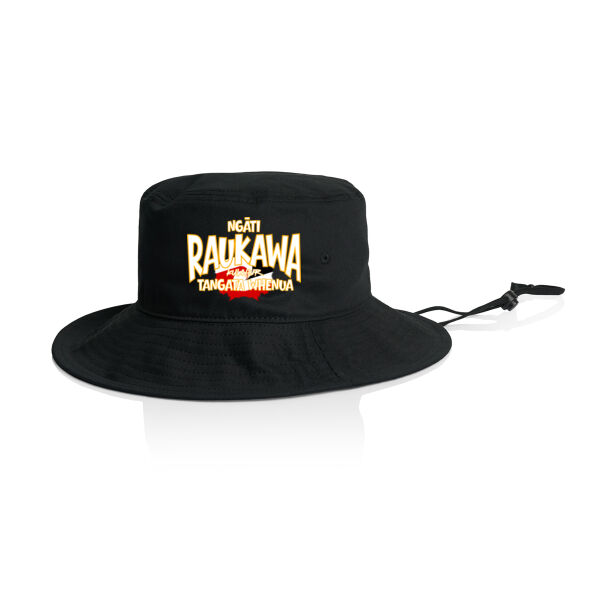 Ngaati Raukawa - AS COLOUR /WIDE BRIM BUCKET HAT Thumbnail