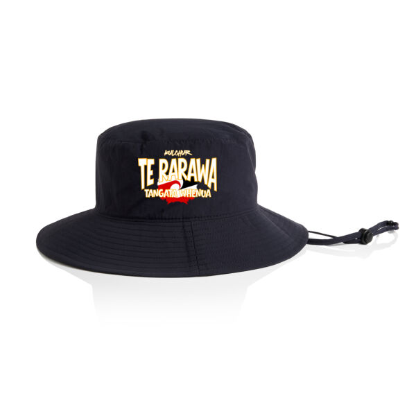 Te Rarawa  - ascolour/NYLON WIDE BRIM BUCKET HAT Thumbnail