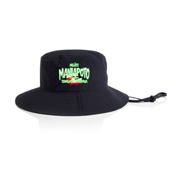 Ngaati Maniapoto - ascolour/NYLON WIDE BRIM BUCKET HAT Thumbnail