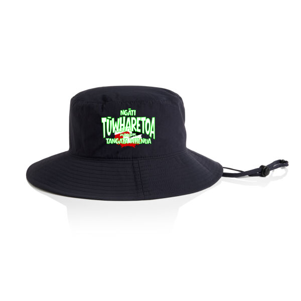 Ngaati Tuuwharetoa - ascolour/NYLON WIDE BRIM BUCKET HAT Thumbnail