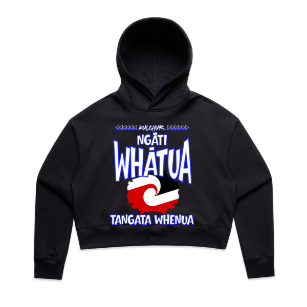 Ngaati Whatua - AS Colour / RELAX CROP HOOD Thumbnail