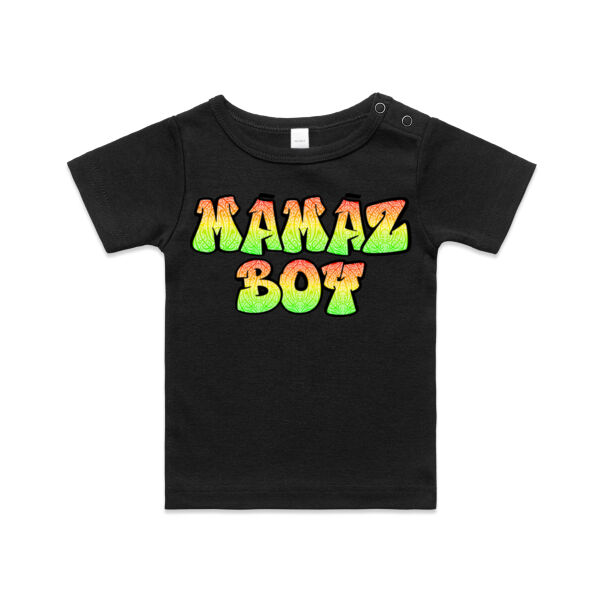 Mamaz Boy Graphic  - AS Colour / ORGANIC INFANT WEE TEE  Thumbnail
