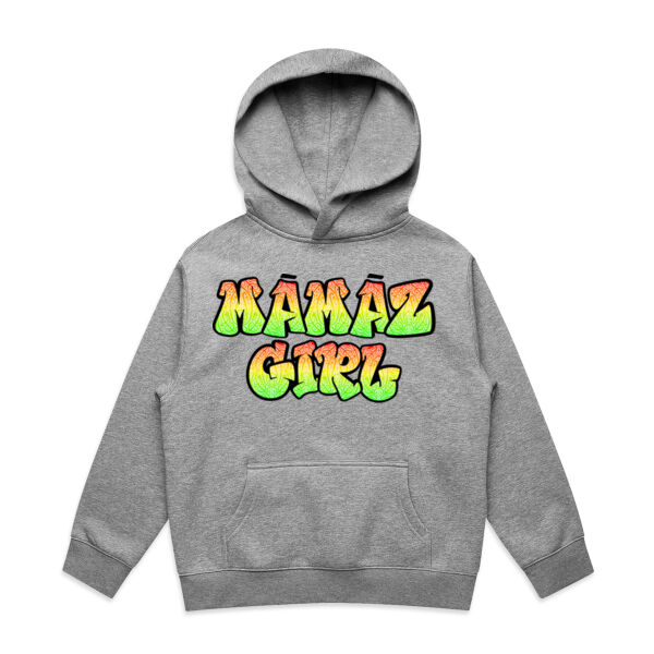 Mamaz Girl Graphic - AS Colour / YOUTH RELAX HOOD Thumbnail