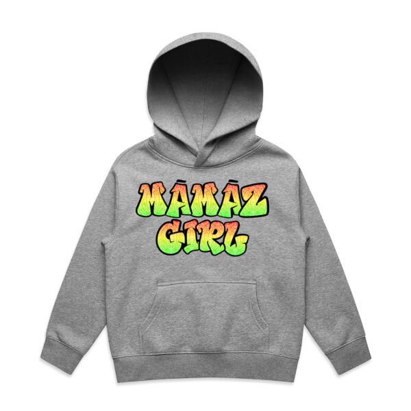 Mamaz Girl Graphic - AS Colour / KIDS RELAX HOOD Thumbnail