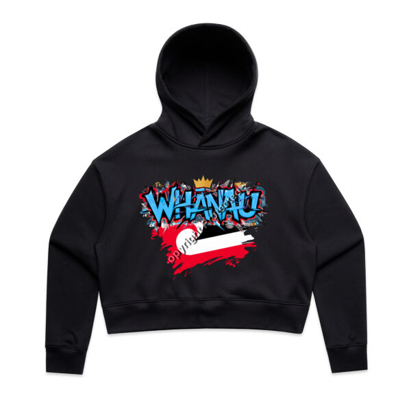 WHANAU GRAPHIC WOMENS TEE blue Thumbnail