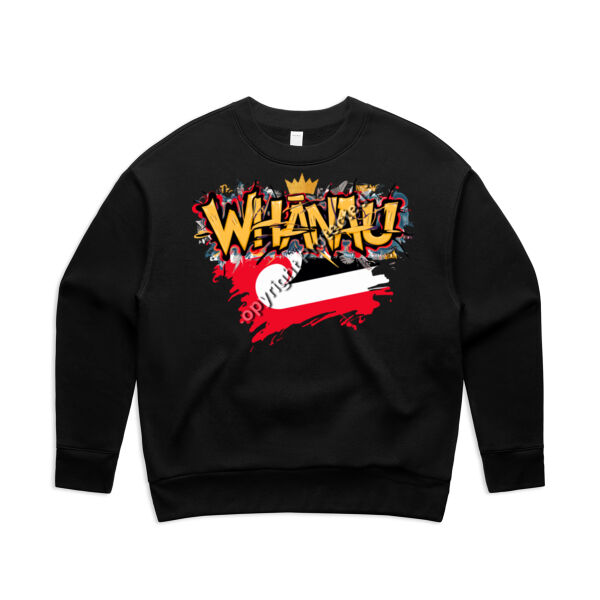 WHANAU GRAPHIC WOMENS TEE yellow Thumbnail