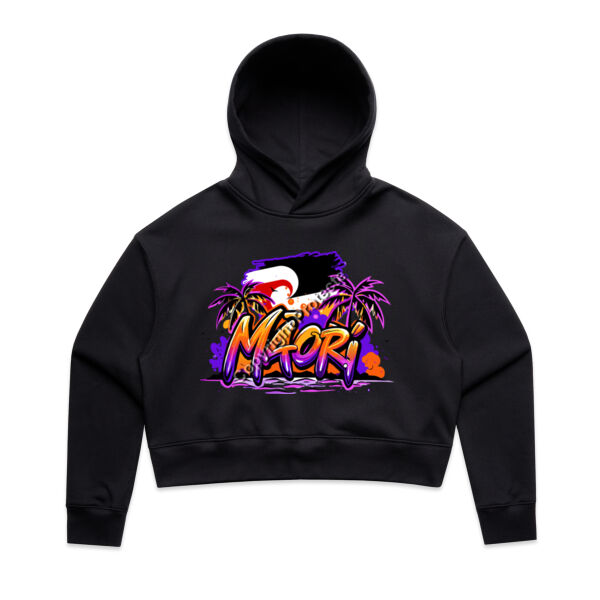 MAORI PALM TREE SUNSET WOMENS TEE Thumbnail
