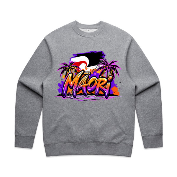 MAORI PALM TREE SUNSET MEN HOODIE Thumbnail