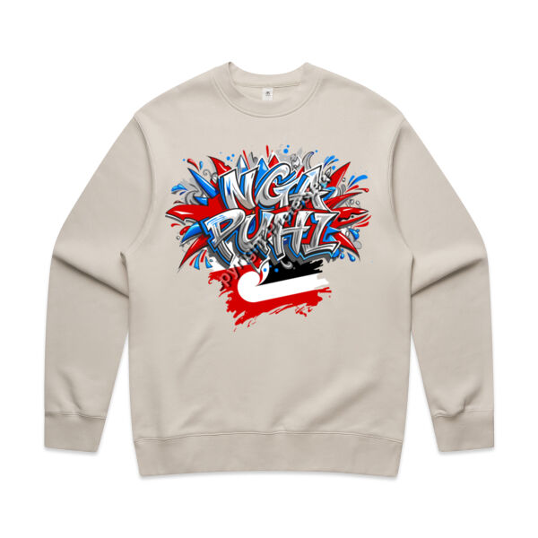 NGAPUHI GRAPHIC MAORI MENS HOODIE Thumbnail