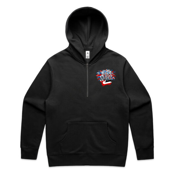 Nga Puhi Graphic - AS Colour / RELAX HALF ZIP HOOD Thumbnail