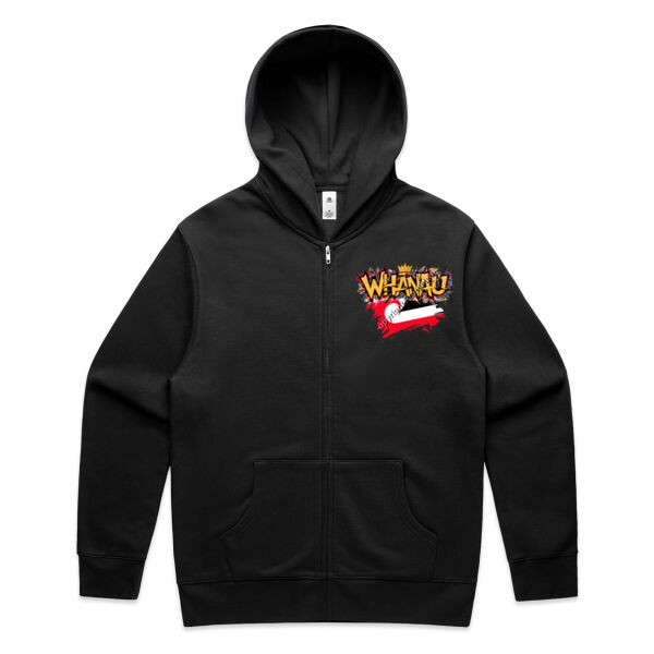 WHANAU GRAPHIC YELLOW - AS Colour / RELAX ZIP HOOD Thumbnail