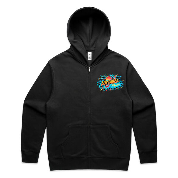AOTEAROA GRAPHIC BLUE - AS Colour / RELAX ZIP HOOD Thumbnail