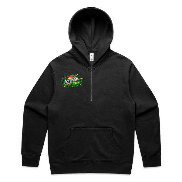 AOTEAROA GRAPHIC GREEN  - AS Colour / RELAX HALF ZIP HOOD Thumbnail