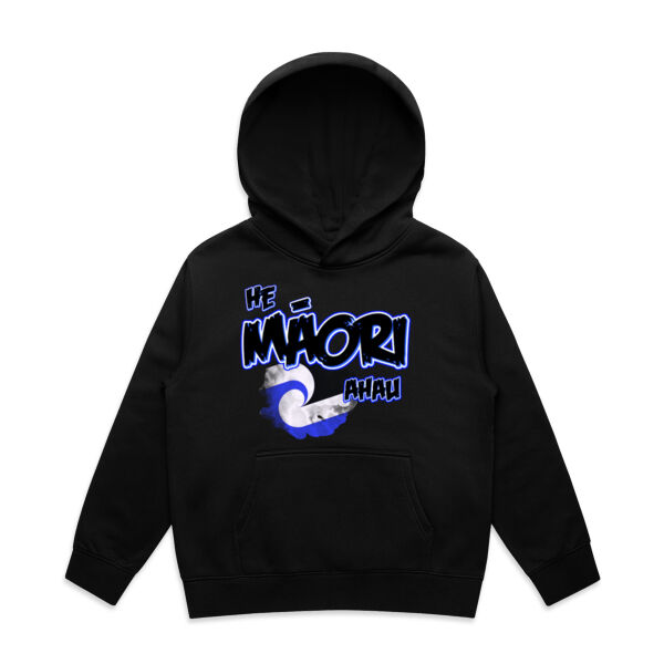 He Maori ahau Tee Blue - AS Colour / KIDS RELAX HOOD Thumbnail