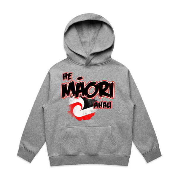 He Maori ahau Tee Red - AS Colour / YOUTH RELAX HOOD Thumbnail