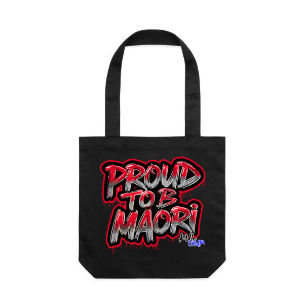 Proud To B Maori Graphic - AS Colour /  Basic Tote Thumbnail