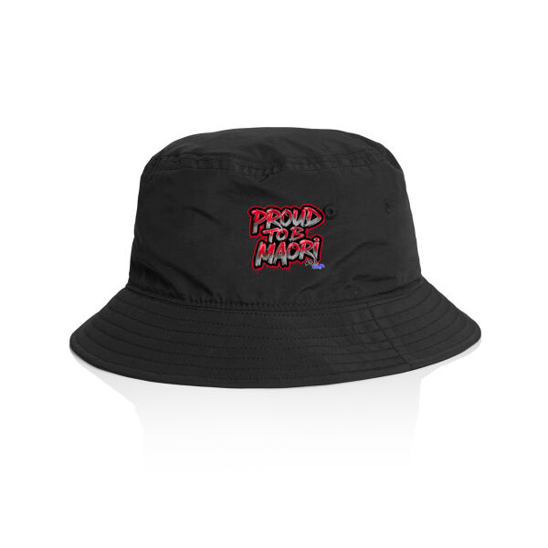 Proud To B Maori Graphic - ascolour/NYLON BUCKET HAT Thumbnail
