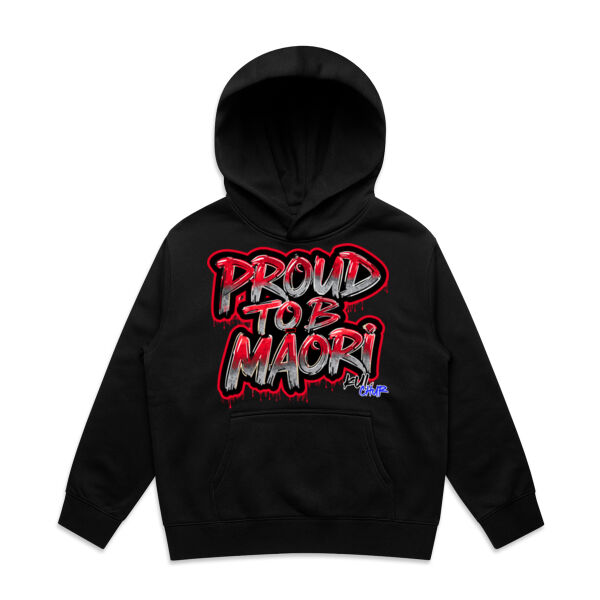 Proud To B Maori Graphic - AS Colour / YOUTH RELAX HOOD Thumbnail