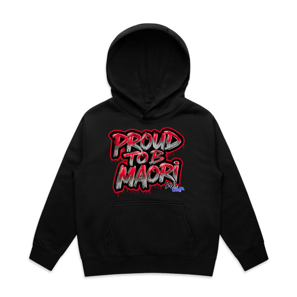 Proud To B Maori Graphic - AS Colour / KIDS RELAX HOOD Thumbnail