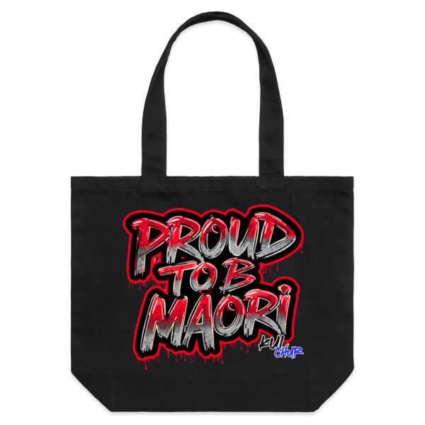 Proud To B Maori Graphic - AS Colour / SHOULDER TOTE Thumbnail