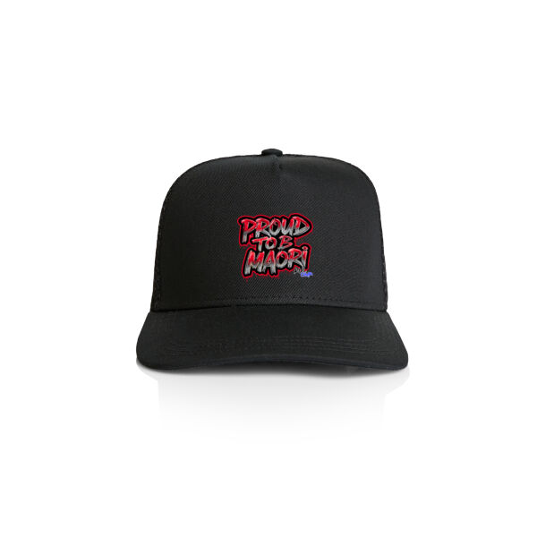 Proud To B Maori Graphic - AS Colour/STOCK TRUCKER CAP Thumbnail