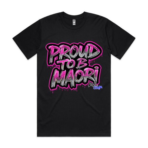 Proud To B Maori Graphic Pink Thumbnail
