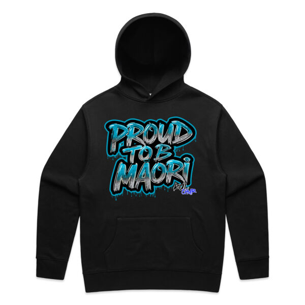 Proud To B Maori Graphic Teal - AS Colour / RELAX HOOD Thumbnail