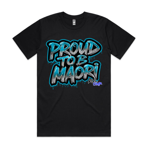 Proud To B Maori Graphic Teal - AS Colour / CLASSIC TEE Thumbnail