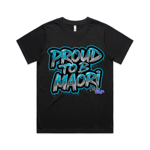 Proud To B Maori Graphic Teal - AS Colour / Wo's CLASSIC TEE Thumbnail