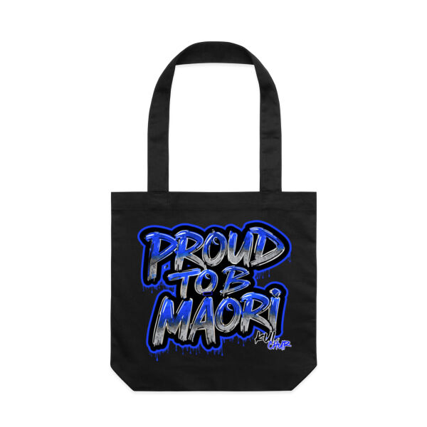 Proud To B Maori Graphic Blue - AS Colour /  Basic Tote Thumbnail
