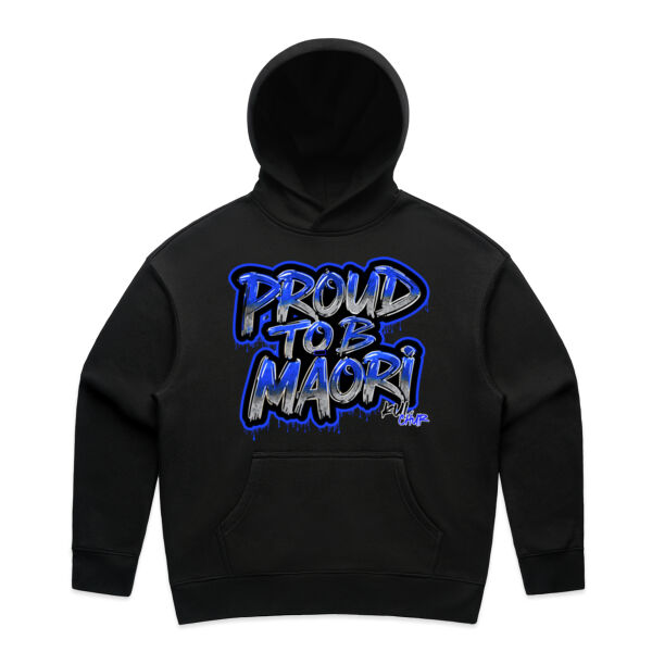 Proud To B Maori Graphic Blue - AS Colour / Wo's RELAX HOOD Thumbnail