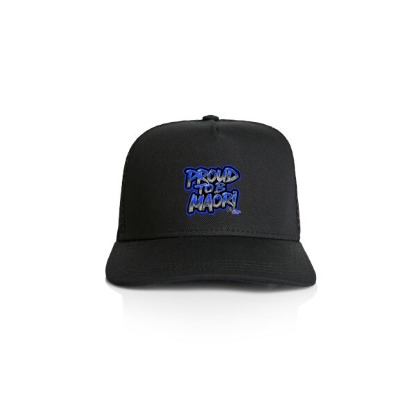 Proud To B Maori Graphic Blue - AS Colour/STOCK TRUCKER CAP Thumbnail