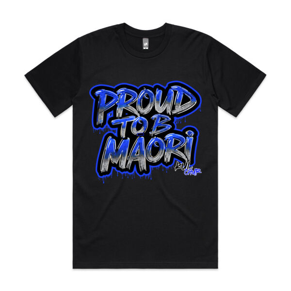 Proud To B Maori Graphic Blue - AS Colour / CLASSIC TEE Thumbnail