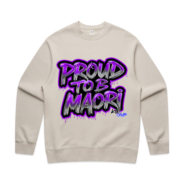 Proud To B Maori Graphic Purple - AS Colour / RELAX CREW Thumbnail