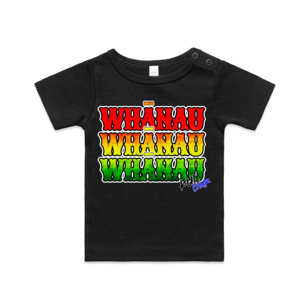 Rasta Whanau - AS Colour / ORGANIC INFANT WEE TEE  Thumbnail