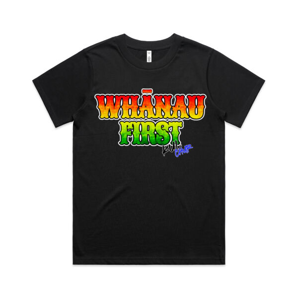 Rasta Whanau First - AS Colour / Wo's CLASSIC TEE Thumbnail