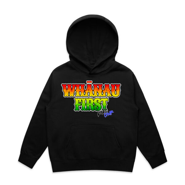 Rasta Whanau First - AS Colour / KIDS RELAX HOOD Thumbnail