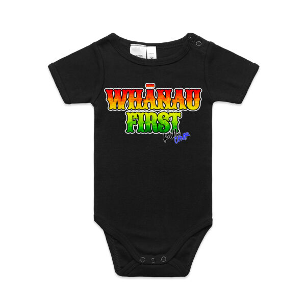 Rasta Whanau First - AS Colour / ORGANIC MINI-ME ONE-PIECE Thumbnail